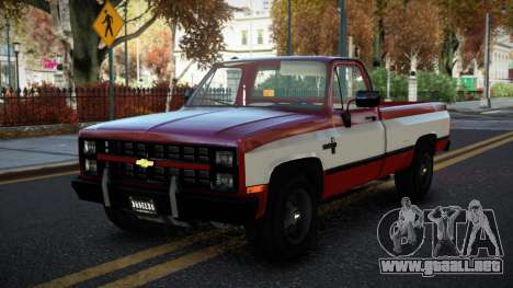 Chevrolet Silverado Tahiti para GTA 4