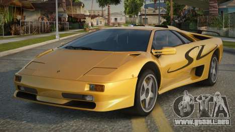 Lamborghini Diablo SV Morrick para GTA San Andreas