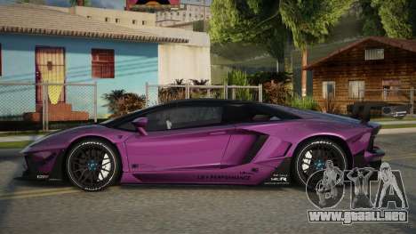 Lamborghini Aventador Ellatoriel para GTA San Andreas