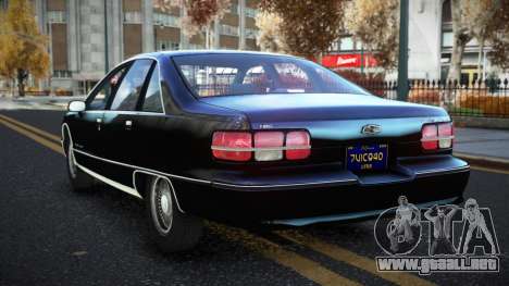 Chevrolet Caprice Biali para GTA 4