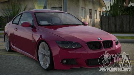 BMW M3 E92 Maelle para GTA San Andreas