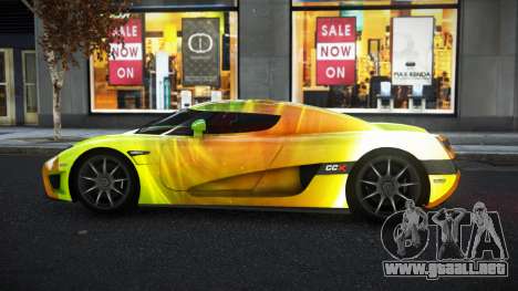 Koenigsegg CCX Vanlyn S6 para GTA 4