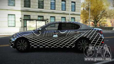 Lexus GS350 Nicas S10 para GTA 4