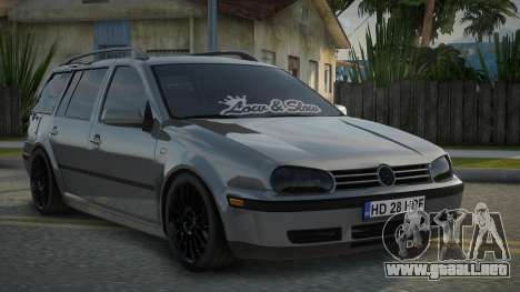 Volkswagen Golf Vidra para GTA San Andreas