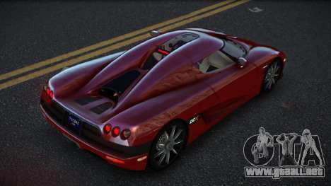 Koenigsegg CCX Wuzu para GTA 4