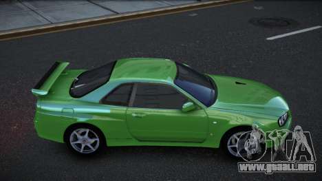 Nissan Skyline R34 Richtiny para GTA 4