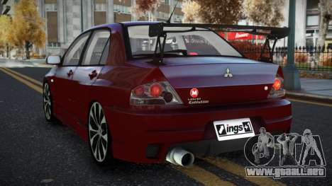 Mitsubishi Lancer Evolution VIII Avav para GTA 4