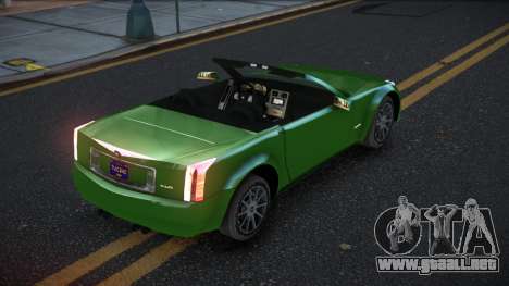Cadillac XLR Cumuw para GTA 4