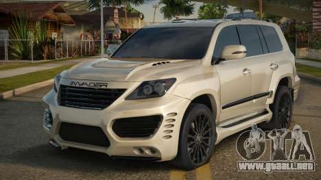 Lexus LX570 Zoein-X para GTA San Andreas