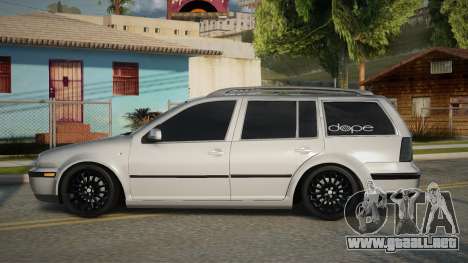 Volkswagen Golf Vidra para GTA San Andreas