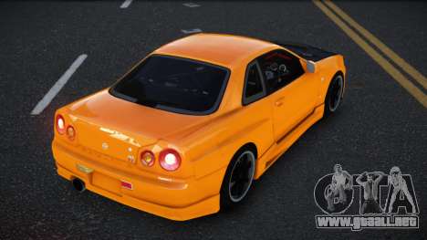 Nissan Skyline R34 Natiba para GTA 4