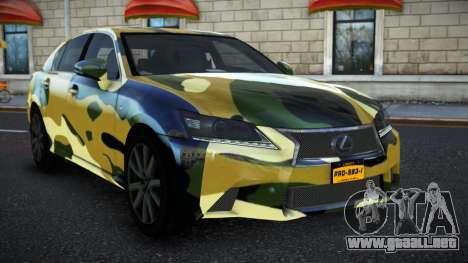Lexus GS350 Nicas S5 para GTA 4