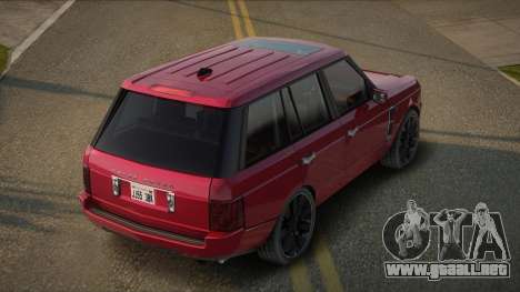 Range Rover Superchargered Lerber para GTA San Andreas