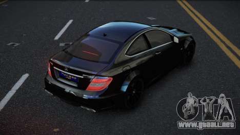 Mercedes-Benz C63 AMG Bextawip para GTA 4