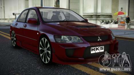 Mitsubishi Lancer Evolution VIII Avav para GTA 4