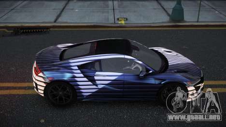 Acura NSX Lamiclos S6 para GTA 4