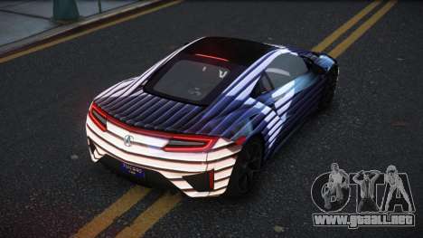 Acura NSX Lamiclos S6 para GTA 4