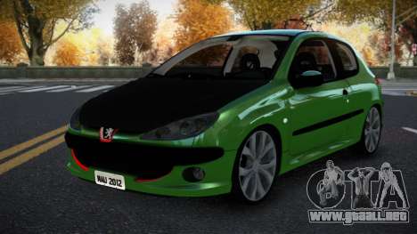 Peugeot 206 Puckuv para GTA 4