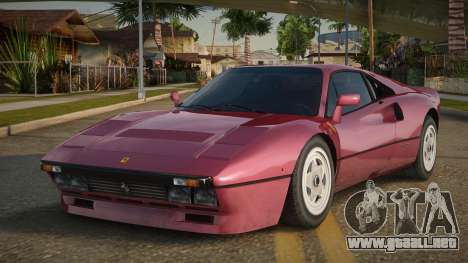 Ferrari 288 GTO 84th para GTA San Andreas