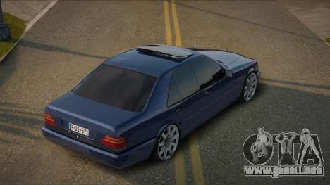 Mercedes-Benz W140 Lesorick para GTA San Andreas