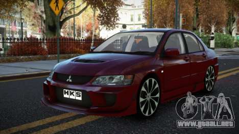 Mitsubishi Lancer Evolution VIII Avav para GTA 4