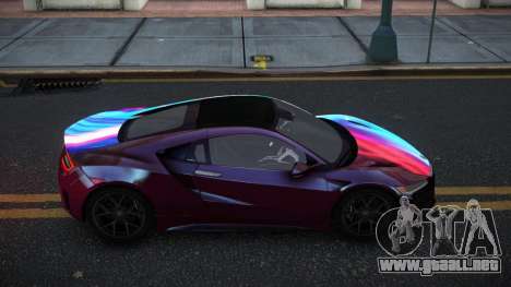 Acura NSX Lamiclos S5 para GTA 4