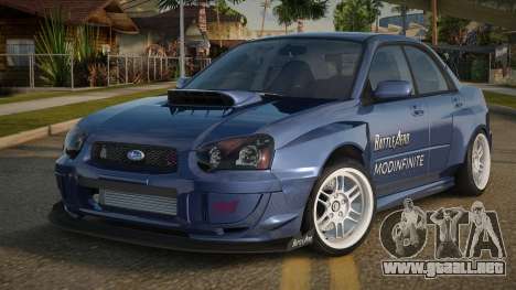 Subaru Impreza WRX STI Jenstin para GTA San Andreas