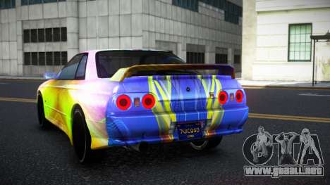 Nissan Skyline R32 Nielna S13 para GTA 4