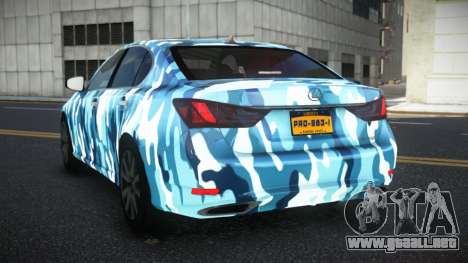 Lexus GS350 Nicas S4 para GTA 4