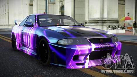 Nissan Skyline R33 Cogelria S4 para GTA 4