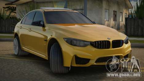 BMW M3 F30 Luziege para GTA San Andreas