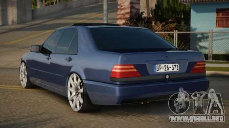 Mercedes-Benz W140 Lesorick para GTA San Andreas