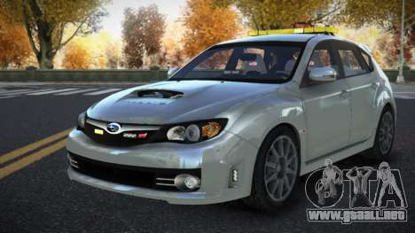 Subaru Impreza Nuceramuc para GTA 4