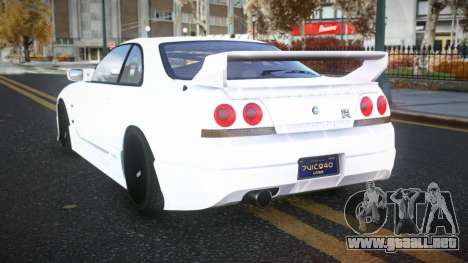 Nissan Skyline R33 Cogelria S6 para GTA 4