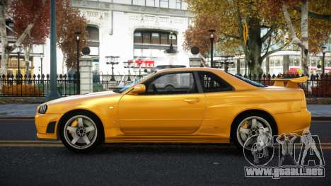 Nissan Skyline R34 Duju para GTA 4