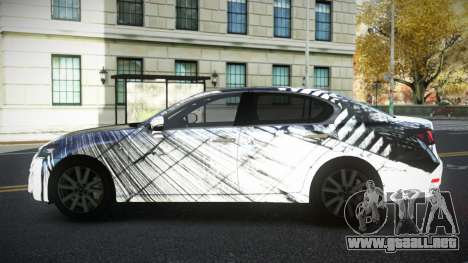 Lexus GS350 Nicas S11 para GTA 4