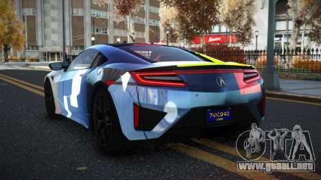 Acura NSX Lamiclos S9 para GTA 4