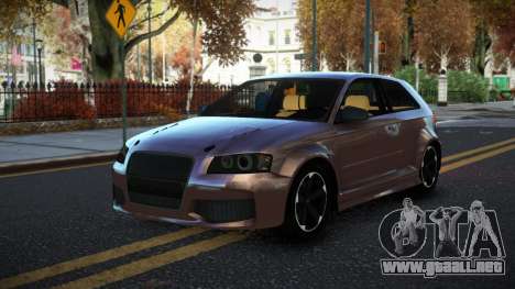 Audi S3 Hiqohelol para GTA 4