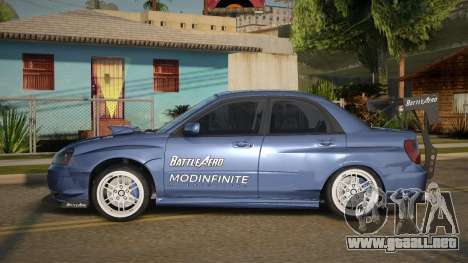 Subaru Impreza WRX STI Jenstin para GTA San Andreas