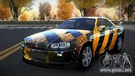 Nissan Skyline R34 Richtiny S13 para GTA 4