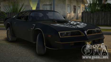 Pontiac Firebird Gortton para GTA San Andreas