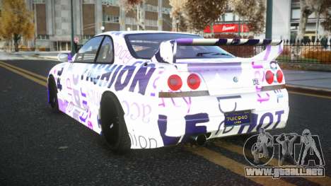 Nissan Skyline R33 Cogelria S10 para GTA 4