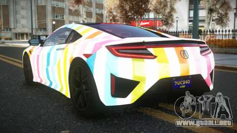 Acura NSX Lamiclos S4 para GTA 4