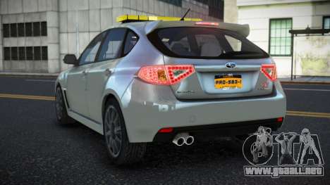 Subaru Impreza Nuceramuc para GTA 4