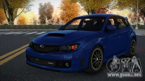Subaru Impreza Pesiyab para GTA 4