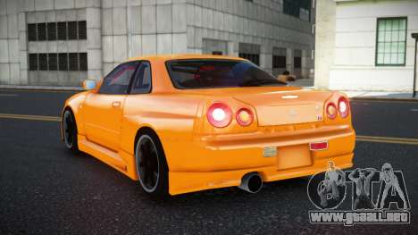 Nissan Skyline R34 Natiba para GTA 4
