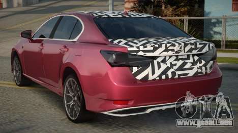Lexus GS-F Arylian para GTA San Andreas