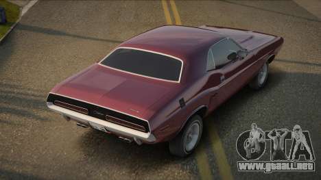 Dodge Challenger RT 71th para GTA San Andreas