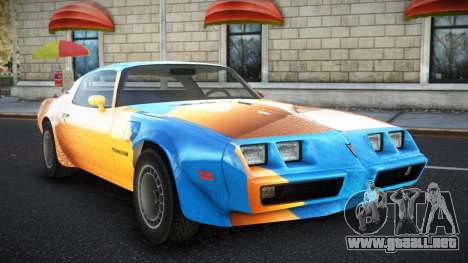 Pontiac Trans AM Tyolas S3 para GTA 4