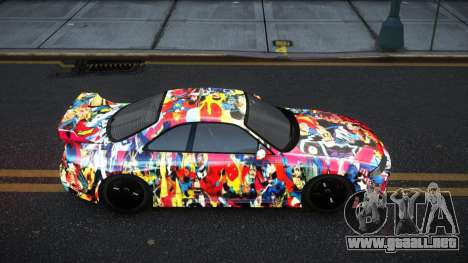 Nissan Skyline R33 Cogelria S3 para GTA 4